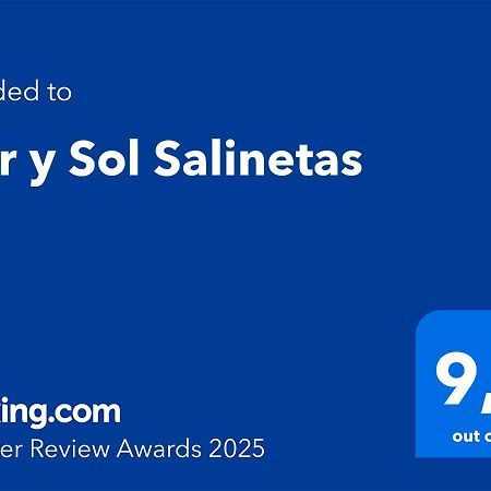 텔데 Mar Y Sol Salinetas 아파트 외부 사진
